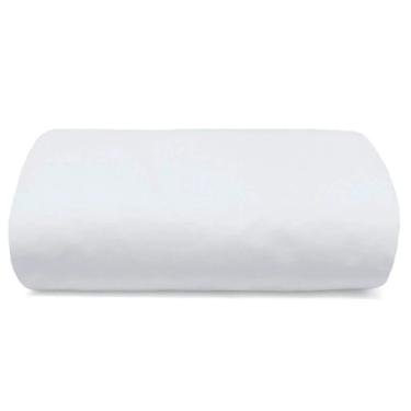 Imagem de Protetor de Colchão Linha Fundido 100% Algodão King 1,93MX2,03MX40CM 01 Peça Branco Tec...