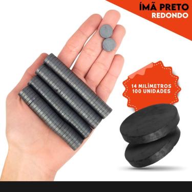 Imagem de Ímã Redondo OEM Imã Kit C 100 Diversos Tamanhos Mazzal Fixação em Superfícies Metálicas...
