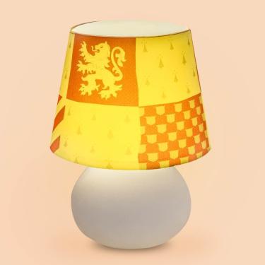 Imagem de Luminária de Mesa Grifinória Tpc com Cabo de Força 1,8M e Uso de Lâmpada LED Até 5W Branco