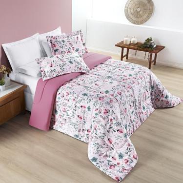 Imagem de Kit Edredom Super King 3 Peças Avere Coberta Dupla Face Estampado 200 