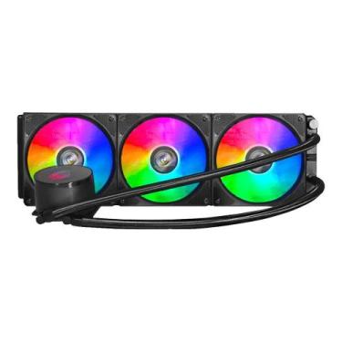 Imagem de Water Cooler Kmex Waco Infinite Argb 360mm Intel-amd Preto Wacof133atd