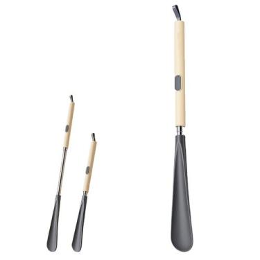 Imagem de Calcador Sapato Extensivel Espatula Calcadeira Sneaker Sapatenis Tenis