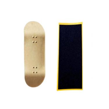 Imagem de Shape Maple Skate De Dedo Fingerboard Profissional Com Tape Pro