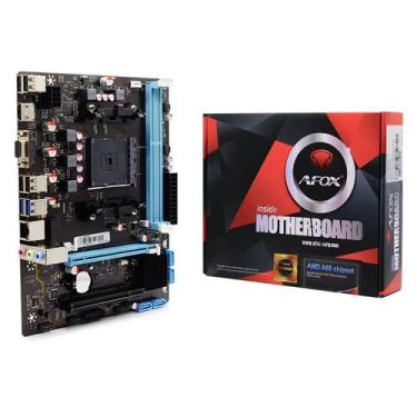 Imagem de Placa Mãe Afox A68-MA5 DDR3 Socket FM2+ Chipset AMD A68