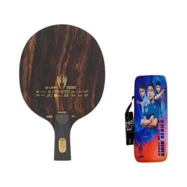 Imagem de Raquete De Tênis De Mesa Profissional LOKI V9, Lâmina De Madeira De 9 