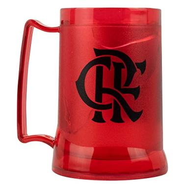 Imagem de Caneca Vermelha Gel Isolante Térmico 400ml - Flamengo