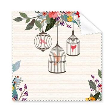 Imagem de Prateleira de flores para gaiola Art Deco presente pano de limpeza moderno limpador de óculos 5 peças