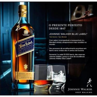 Imagem de Whisky Johnnie Walker Blue Label 750Ml Personalizado - Ncm 22083020