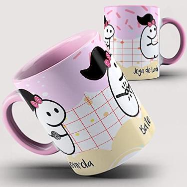 Imagem de Caneca Rosa Flork Desenrola Bate Joga de Ladinho 2