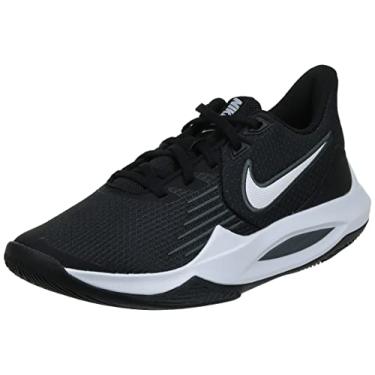 Imagem de Nike Shoes Precision 5 CODE CW3403-003, Black White, 13 US