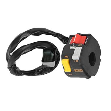 Imagem de Interruptor de guiador Interruptor L/H Interruptor de ignição para matar controlador de farol 35200‑HA2‑674 Substituição para ATC250R ATC 250R 83‑86