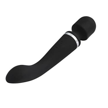 Imagem de Vibrador Feminino Sexual 10 Frequências Erótico Estimulador de Clitóris e Ponto G Varinha Mágica Brinquedo Sexual Zatla (Preto)