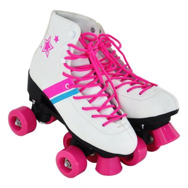 Imagem de Patins Roller Flash Feminino com Acessórios