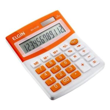 Imagem de Calculadora De Mesa 12 Dígitos Mv 4128 - Elgin