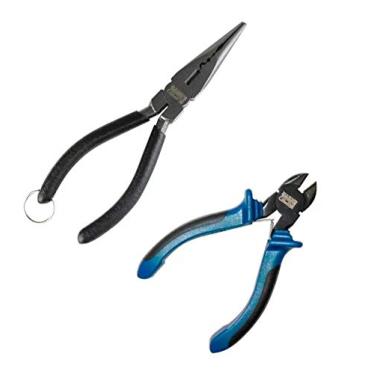 Imagem de Kit Pesca Alicate Bico Multiuso Troca Argola e Alicate Corte Marine Sports
