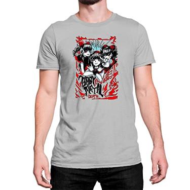 Imagem de Camiseta Banda Babymetal Death T-Shirt Cor:Cinza;Tamanho:P