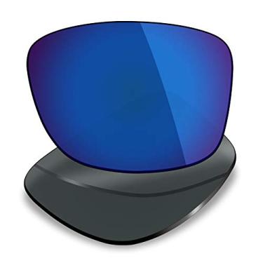Imagem de Mryok Lentes de reposição para Oakley Jupiter Squared OO9135 / Jupiter Carbon OO9220 - Opções, Polarizado - Azul Pacífico, One Size