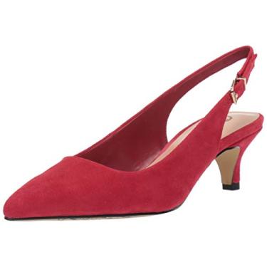 Imagem de Bella Vita Scarlett Pump feminino, Kdsd vermelho, 8 Narrow