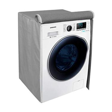 Imagem de Capa Para Lava E Seca Samsung 11 Kg Cinza Abertura Frontal