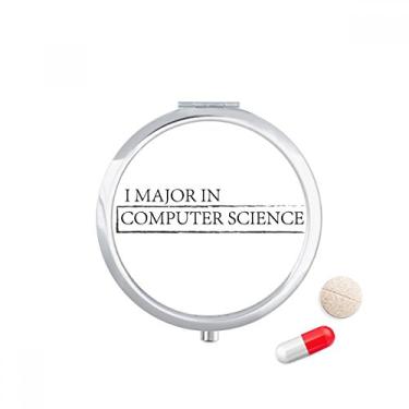 Imagem de Caixa de armazenamento de medicamentos com citação I Major in Computer Science