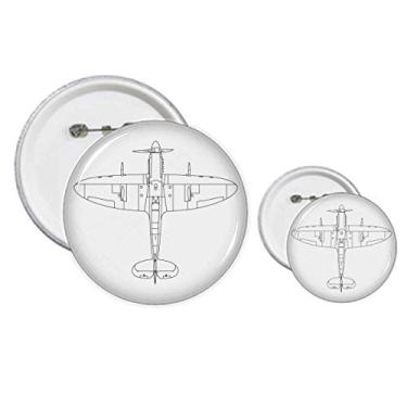 Imagem de Kit de artesanato de broches com tecnologia de armas de aeronaves