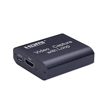 Imagem de Placa de Captura de Vídeo USB de Alta Definição, 4K HDMI 1080P Placa de captura de vídeo USB de alta definição, com loop