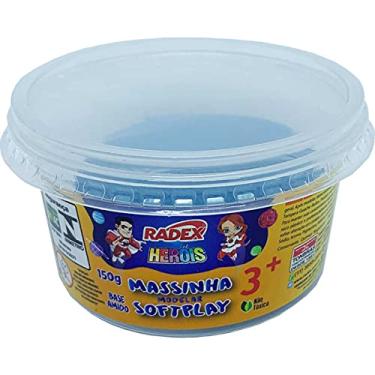 Imagem de Massa Para Modelar, Radex, Heróis, Azul, 150 Gramas