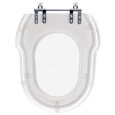Imagem de Assento Sanitario Poliester Hampton Cristal para vaso Incepa