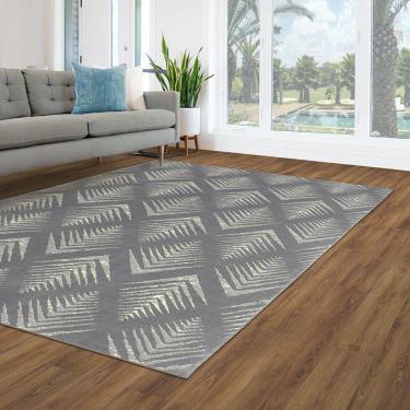 Imagem de Tapete Adana 200x300cm Tapetes São Carlos Cinza