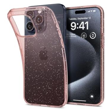 Imagem de Capa Spigen para iPhone 15 Pro, cristal líquido projetada para Apple iPhone 15 Pro - quartzo rosa