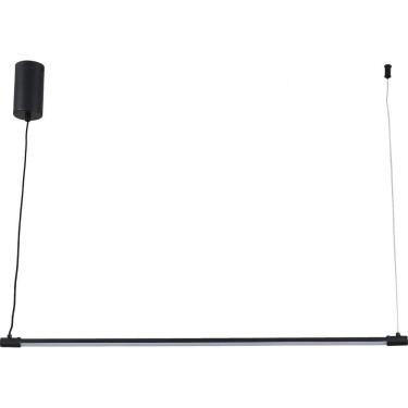 Imagem de Pendente Swing Linear Ø1,6X80cm - 2Mt De Cabo Preto