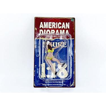 Imagem de Stephanie Bikini Car Wash Girl Figurine for 1/18 Scale Models by American Diorama