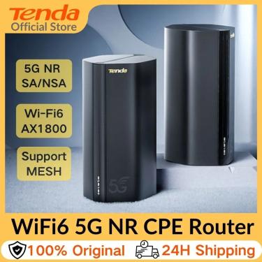 Imagem de Tenda-Modem Sem Fio com Wi-Fi  Modem  Roteador 5G  AX1800  Wi-Fi 6  Hotspot  5G  4G  3G  Multi-Modo