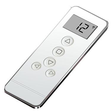 Imagem de Controlador de 14 Canais para Persianas de Rolo Controle Remoto para Persianas e Persianas Motorizadas, Branco