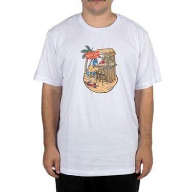 Imagem de Camiseta Rock City Summer Bar Branco-Unissex