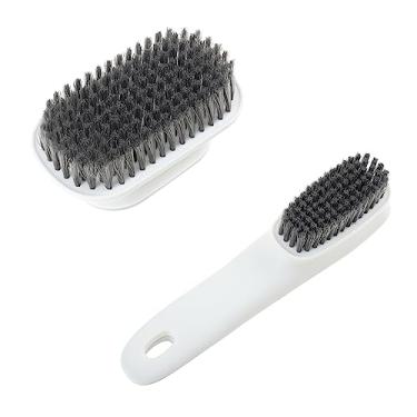 Imagem de 1 conjunto de escova conjunto banheiro tênis escova de lavagem escova de manchas de tecido escova de cerdas flexíveis escova de limpeza multifuncional escova de limpeza de roupas removedor de manchas