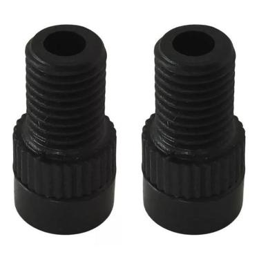 Imagem de Par Adaptador Bicicleta Válvula Presta Para Schrader Preto-Unissex
