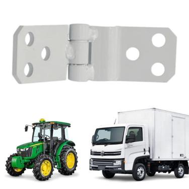 Imagem de Dobradiça Externa Porta Linha Agrícola Baú Cabine Uso Geral [F103]