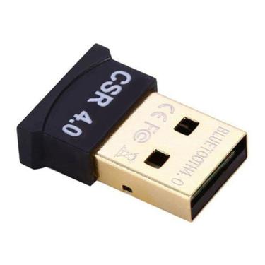 Imagem de Mini Adaptador Bluetooth Usb Csr 4.0 Conector Pc Windows