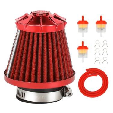 Imagem de EOPOAYI Filtro de ar de 38 mm compatível com GY6 50cc 90cc scooter de ciclomotor Taotao Coolster 110cc 125cc Apollo SSR125 CRF50 Lifan ATV Quad Motorcycle Pit Dirt Bike Predator 212cc CT200U Mini