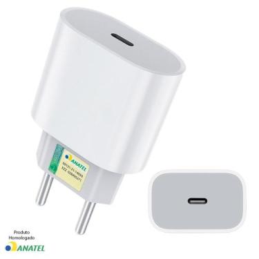 Imagem de Carregador 20W Turbo Fonte USB-C Compatível Iphone 14 - Lehmox