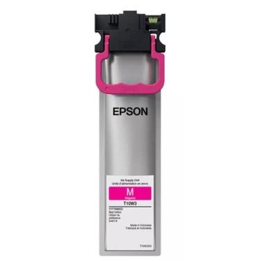 Imagem de Bolsa Tinta Epson WF C5810 C5890 T11A3 Magenta Original 