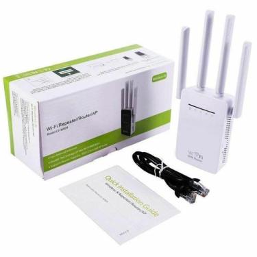 Imagem de Roteador Wifi Repetidor Sinal 4 Antenas - Laurus