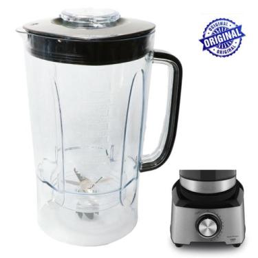 Imagem de Copo Jarra Liquidificador Philco PLQ1350 INOX Preto ORIGINAL