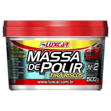 Imagem de Massa de Polir Cera Pasta Tradicional Aumotivo Carro Moto Limpa Brilho