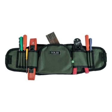 Imagem de Cinto de Ferramentas de Eletricista e Carpinteiro, Pochete Técnica