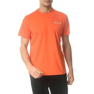 Imagem de Camiseta Columbia Masculina Basic, GGG, Laranja