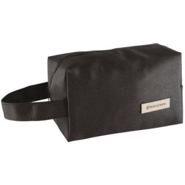Imagem de Necessaire Masculina Pequena Com Alça Lateral - MARCO BONI, Preto