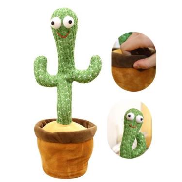 Imagem de Cacto Dançante E Falante Toca Música Repete a Fala Brinquedo 