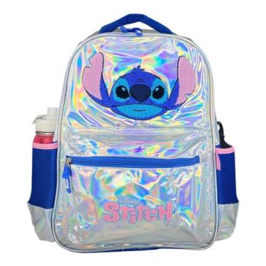 Imagem de Mochila Juvenil Stitch IS41681SC - LUXCEL, PRATA, 00